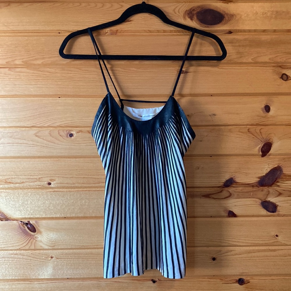 DVF Diane Von Furstenberg Silk Tank Top